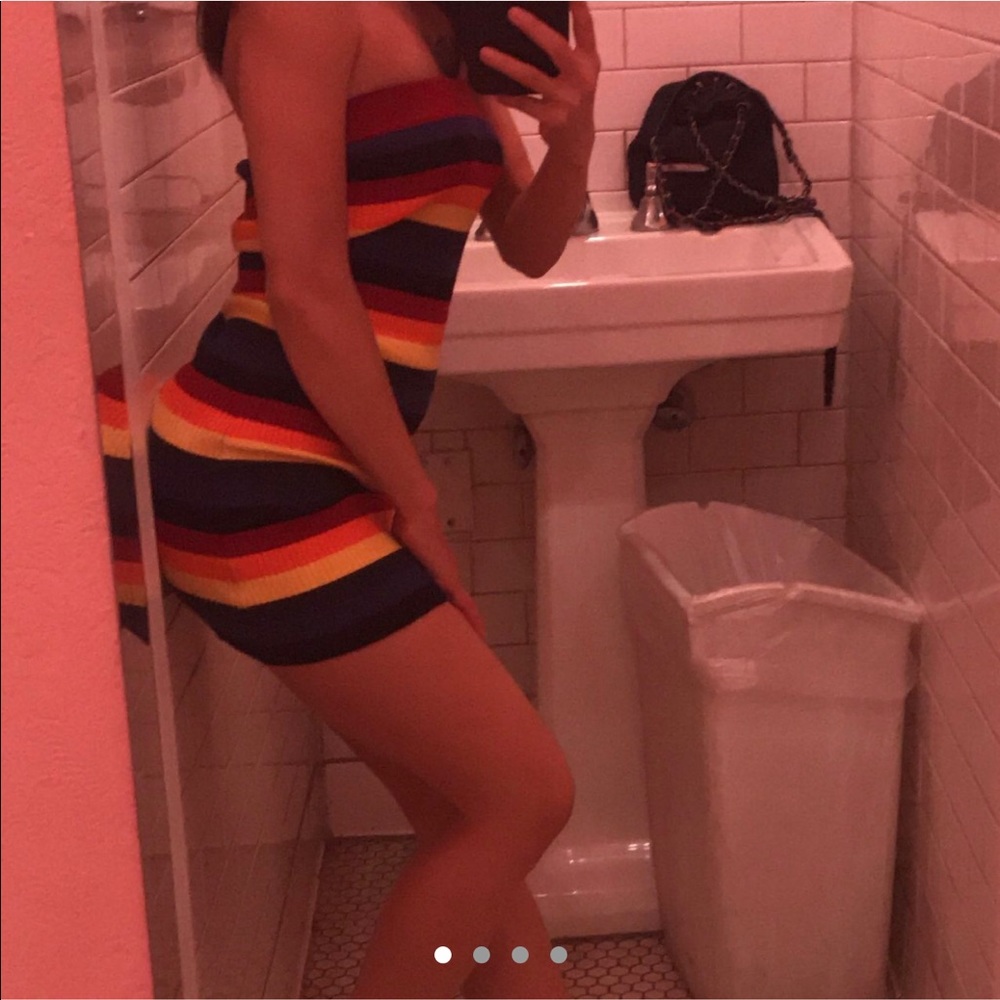 Rainbow Tube top